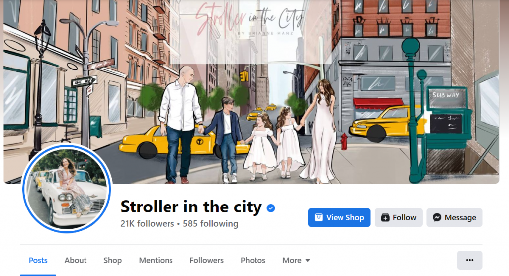 Strollerinthecity lifestyle and family influencer on Facebook
